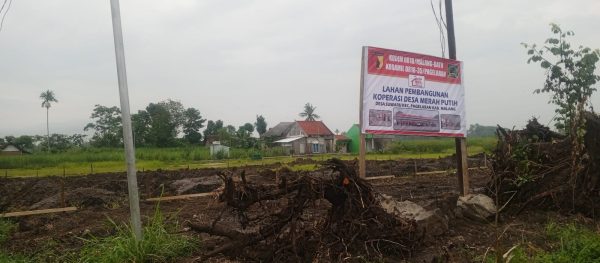 Lettu Inf. Supi’i, Danramil 0818/35 Pagelaran Tinjau Langsung Lahan Pembangunan Koperasi Desa Merah Putih di Suwaru