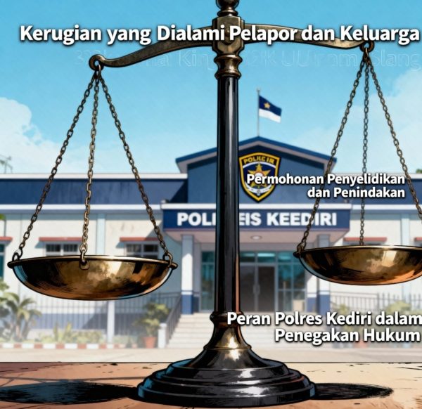Diduga Kuasai Tanah Warisan Secara Melawan Hukum, Warga Kediri Laporkan Tiga Terduga Pelaku ke Polres Kediri