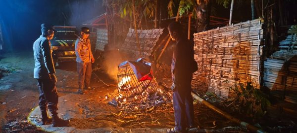Polres Kediri Bergerak Cepat Aduan Warga Ditindaklanjuti, Arena Sabung Ayam di Kepung Digerebek dan Dimusnahkan