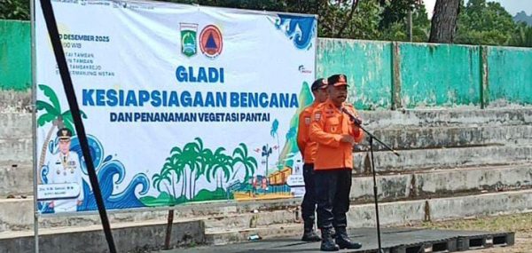 Hijaukan Pesisir, BPBD Kabupaten Malang Gelar Gladi Kesiapsiagaan Vegetasi Pantai 2025 untuk Cegah Bencana