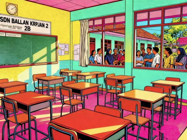 Siswa Kelas 2B SDN Bakalan Krajan 2 Kompak Tak Masuk Sekolah, Wali Murid Pertanyakan Kebijakan Pemberhentian Guru