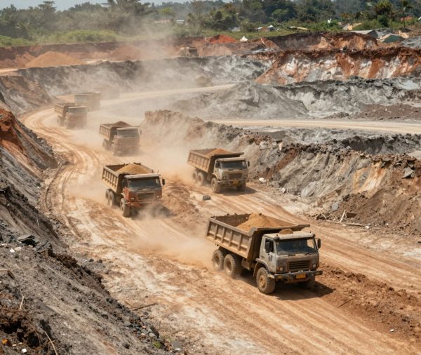 Tambang Pasir Darat Diduga Ilegal di Sawen Bojonegoro Beroperasi Terang-Terangan, Hukum Seolah Tak Bertaji