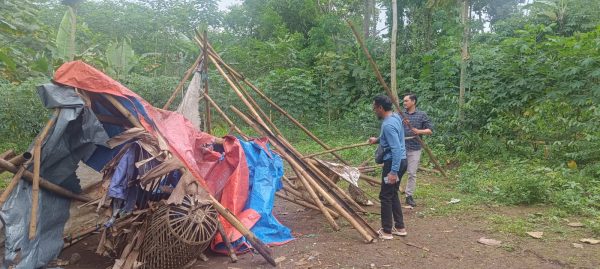 Laporan 110 Ditindaklanjuti, Polisi Musnahkan Sarana Judi Sabung Ayam di Malang