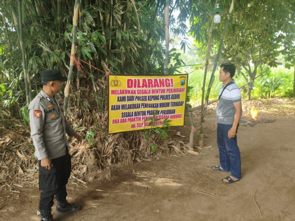 Polres Kediri Tindak Lanjuti Laporan Masyarakat Terkait Dugaan Perjudian di Wilayah Kepung