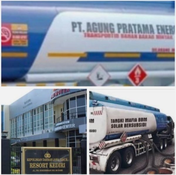 PT. Agung Pratama Energi Asal Jateng Kuras Solar Subsidi SPBU Kediri Jawa Timur