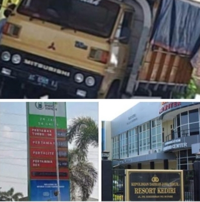 Diduga Oknum Bernama Sanyoto Bos Mafia BBM Solar Subsidi Di Wilayah Kediri Kuras Ratusan Ton, Polres Digendam Hingga Tak Berdaya.