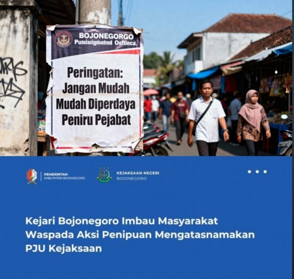 Marak Akun Palsu Pejabat Kejaksaan, Kejari Bojonegoro Ingatkan Bahaya Penipuan
