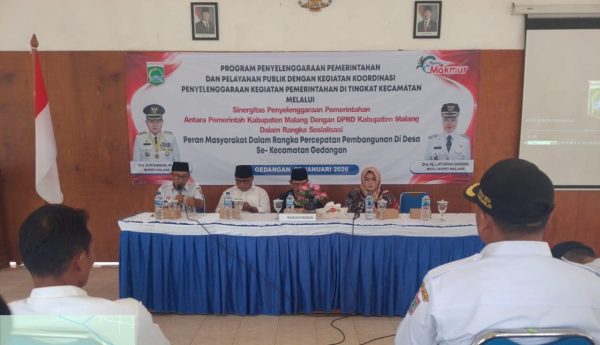Masyarakat Gedangan Jadi “Aktor Utama” dalam Percepatan Pembangunan Desa