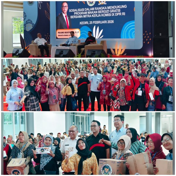 Sosialisasi Program Makan Bergizi Gratis di Simpang Lima Gumul, Tekankan Pencegahan Stunting Sejak 1.000 HPK