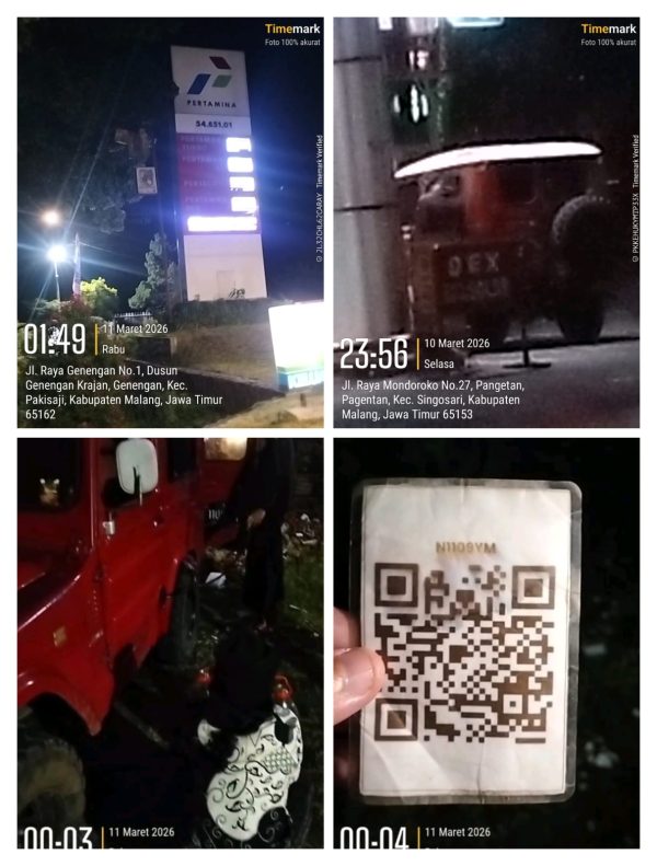 Diduga Permainan Barcode Solar Subsidi di SPBU Singosari, Mobil Taft Tertangkap Isi Berulang