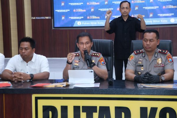 Polres Blitar Kota Bongkar Jaringan Curanmor Lintas Wilayah, Dua Pelaku Diamankan