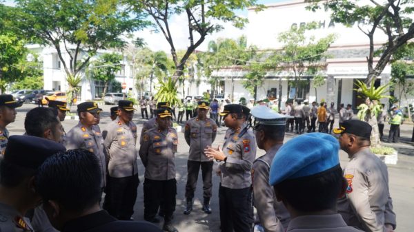 Polrestabes Surabaya Siagakan 22 Titik Kanalisasi Untuk Pelayanan dan Pengamanan May Day 2026