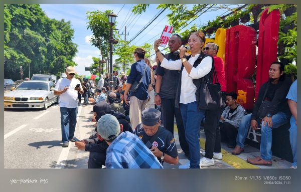Aksi Damai AKAR di Kediri Kawal Dugaan Kecurangan Rekrutmen Perangkat Desa