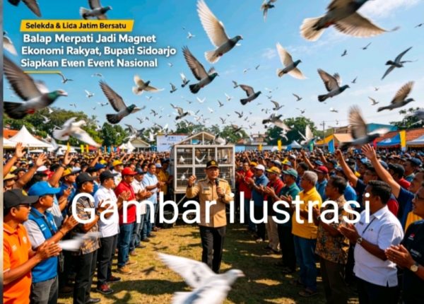 Balap Merpati Jadi Magnet Ekonomi Rakyat, Bupati Sidoarjo Siapkan Event Nasional