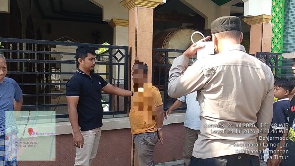 Polres Lamongan Ungkap Pencurian Kotak Amal Masjid, Residivis Kembali Ditangkap